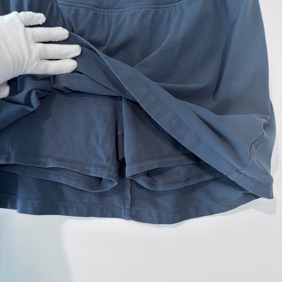 Hanes Stretch Cotton Navy Blue Athleisure Tennis Pickleball Skort Women’s XL - Picture 3 of 6